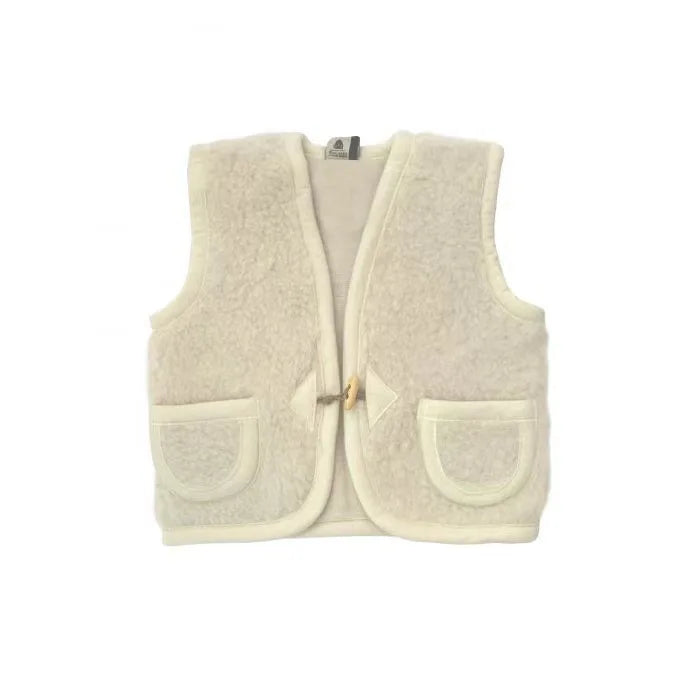 Baby Winter Vest Kids Super cute 80% Wool made Toddler Lovely Children Boys Girls Keep Warm Wool Vest With Button